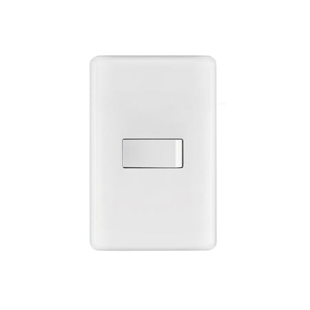 Placa armada con 1 interruptor sencillo Volteck Basic