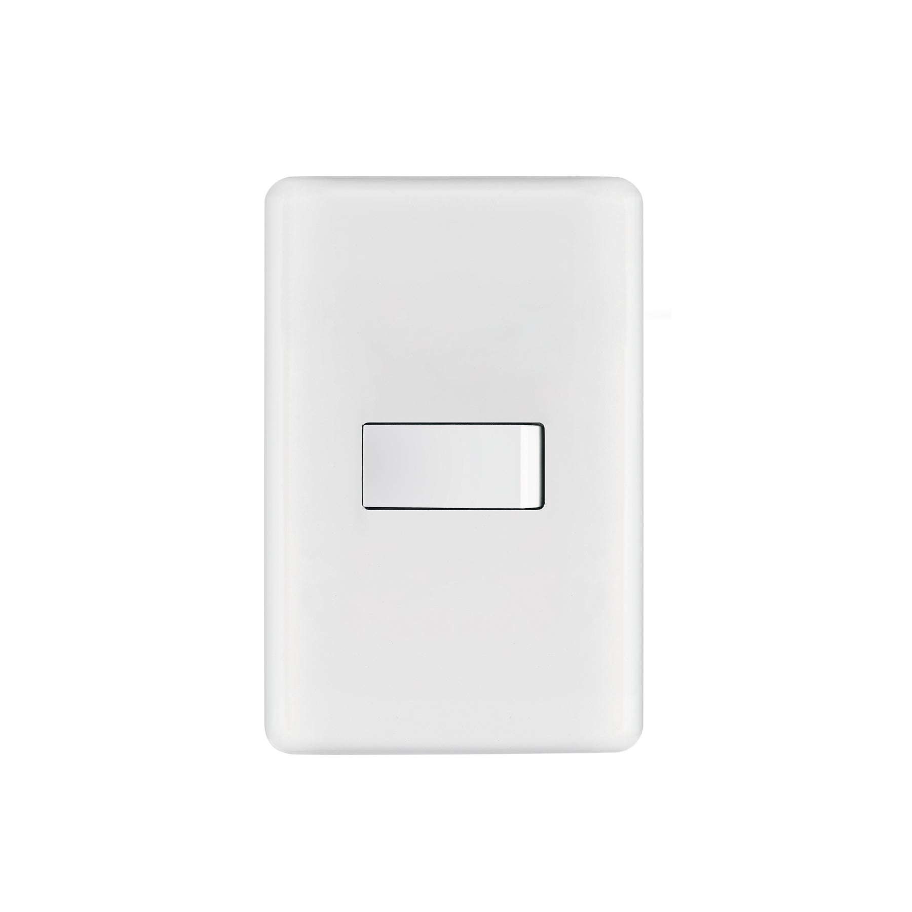 Placa armada con 1 interruptor de 3 vías, Volteck Basic