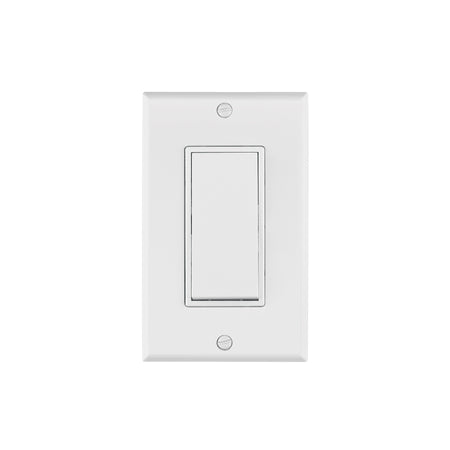 Placa armada con interruptor de tres vías, línea Classic