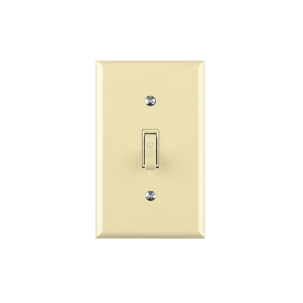 Interruptor vertical de palanca, Standard, marfil, Volteck