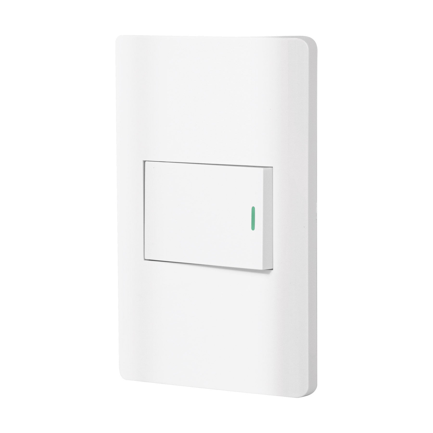 Placa armada blanca 1 interruptor de 3 vias 1.5 mod Lisboa