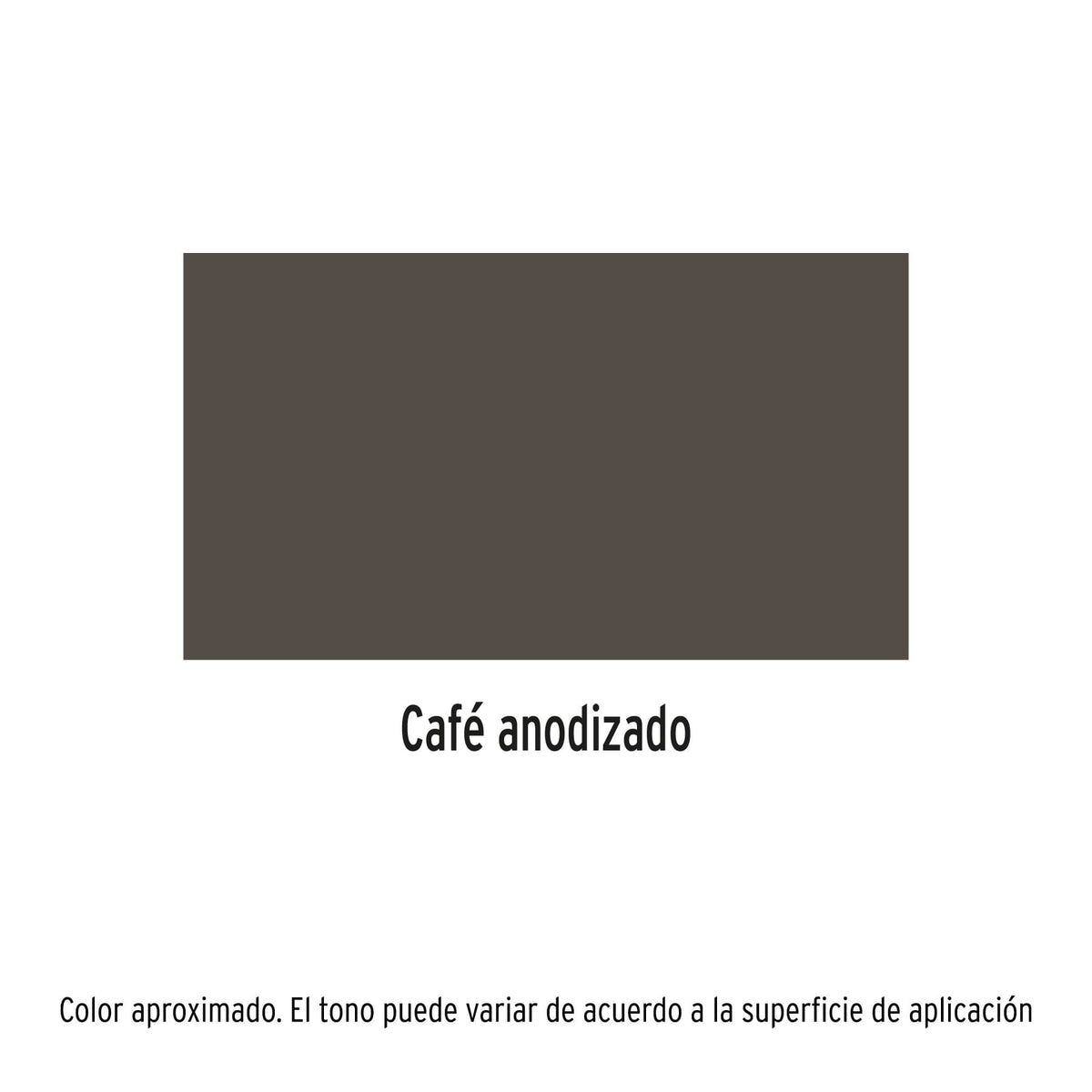 Pintura en aerosol, café anodizado, bote tradicional, 400 ml