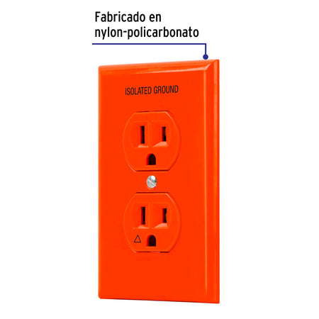 Placa armada contacto tierra aislada linea Standard