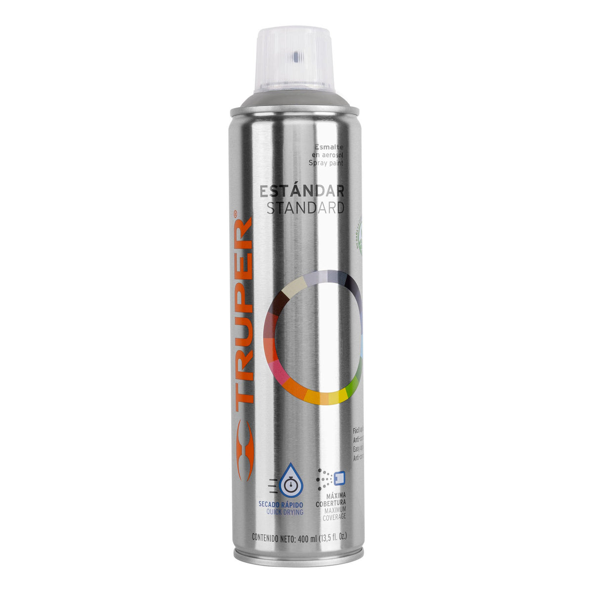 Pintura en aerosol, gris claro, bote tradicional, 400 ml