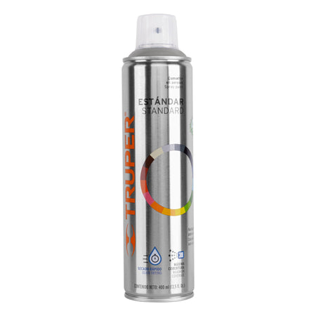 Pintura en aerosol, gris claro, bote tradicional, 400 ml