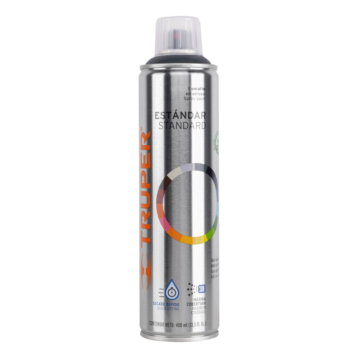 Pintura en aerosol gris obscuro bote esbelto 400 ml
