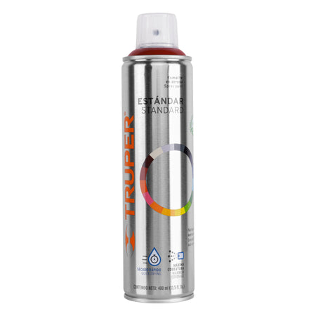 Pintura en aerosol, guinda, bote tradicional, 400 ml
