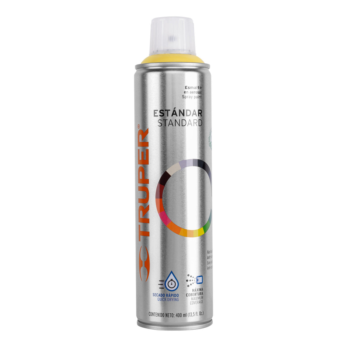 Pintura en aerosol, marfil, bote tradicional, 400 ml