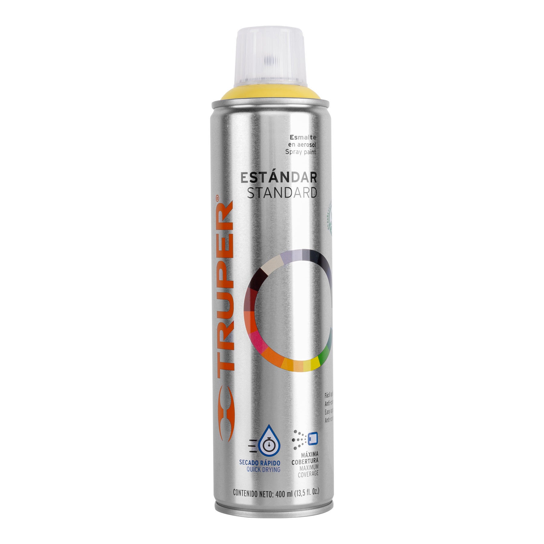 Pintura en aerosol, marfil, bote tradicional, 400 ml