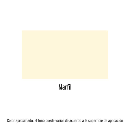 Pintura en aerosol, marfil, bote tradicional, 400 ml