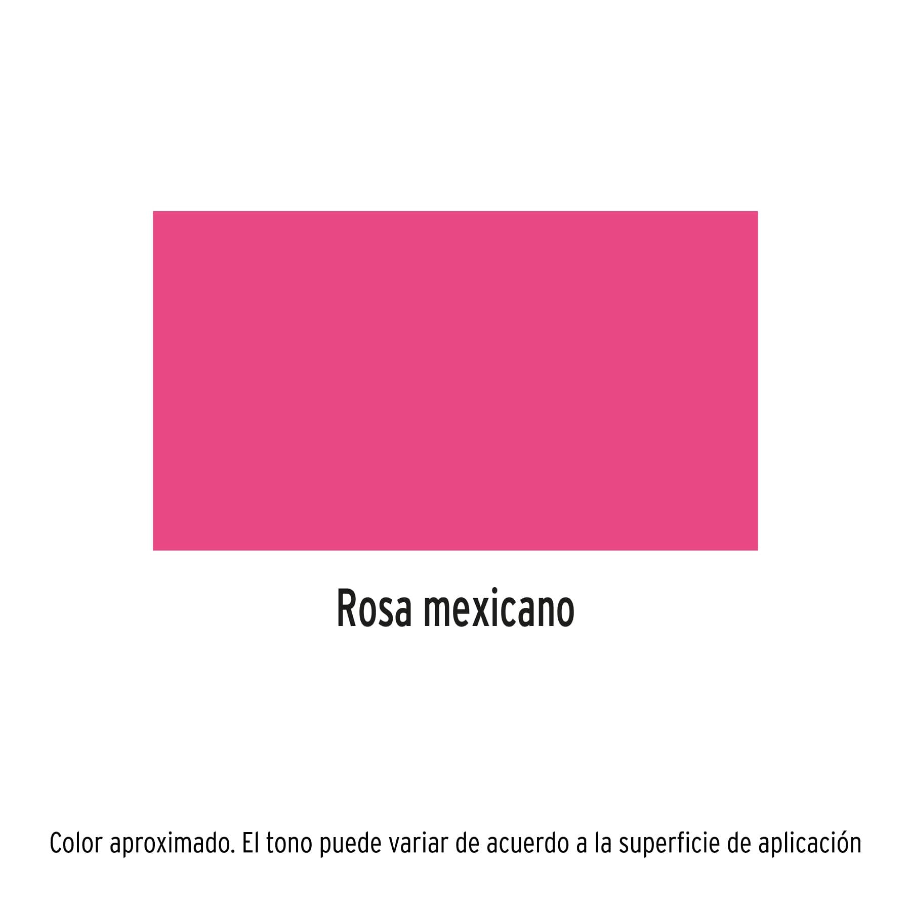 Pintura en aerosol, rosa mexicano, bote tradicional, 400 ml