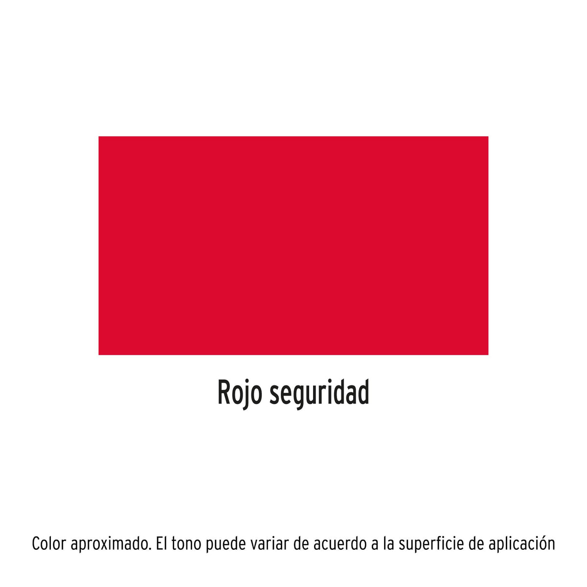 Pintura en aerosol, rojo seguridad, bote tradicional, 400 ml