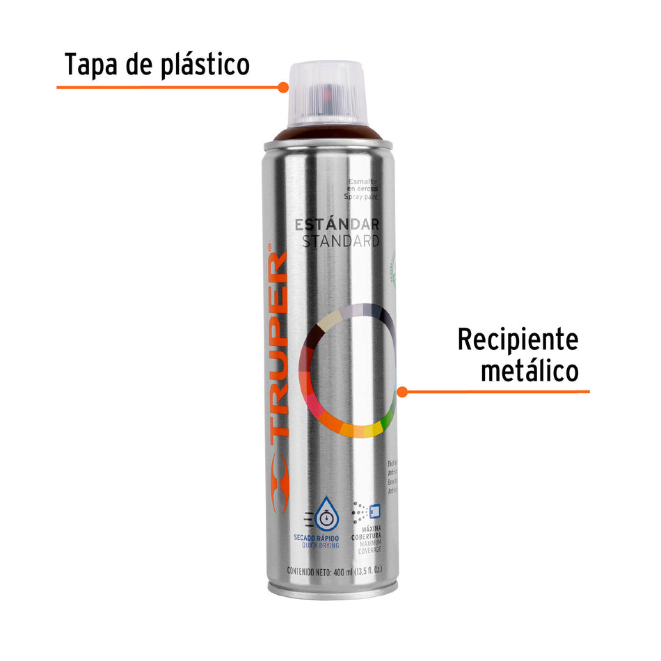 Pintura en aerosol, tabaco, bote tradicional, 400 ml