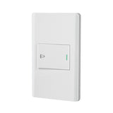 Placa armada blanca 1 interruptor de timbre 1.5 mód, Lisboa