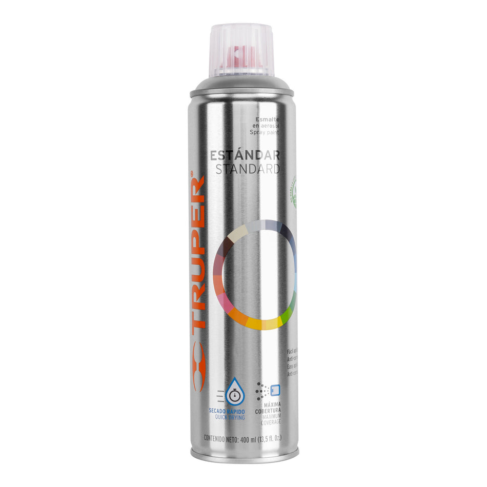 Pintura en aerosoltransparente brillantebote esbelto400ml