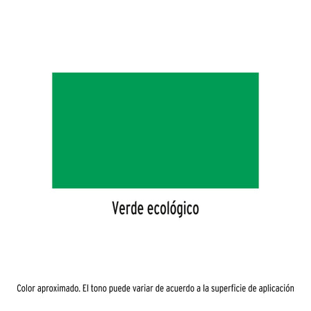 Pintura en aerosol, verde ecológico, bote tradicional, 400ml