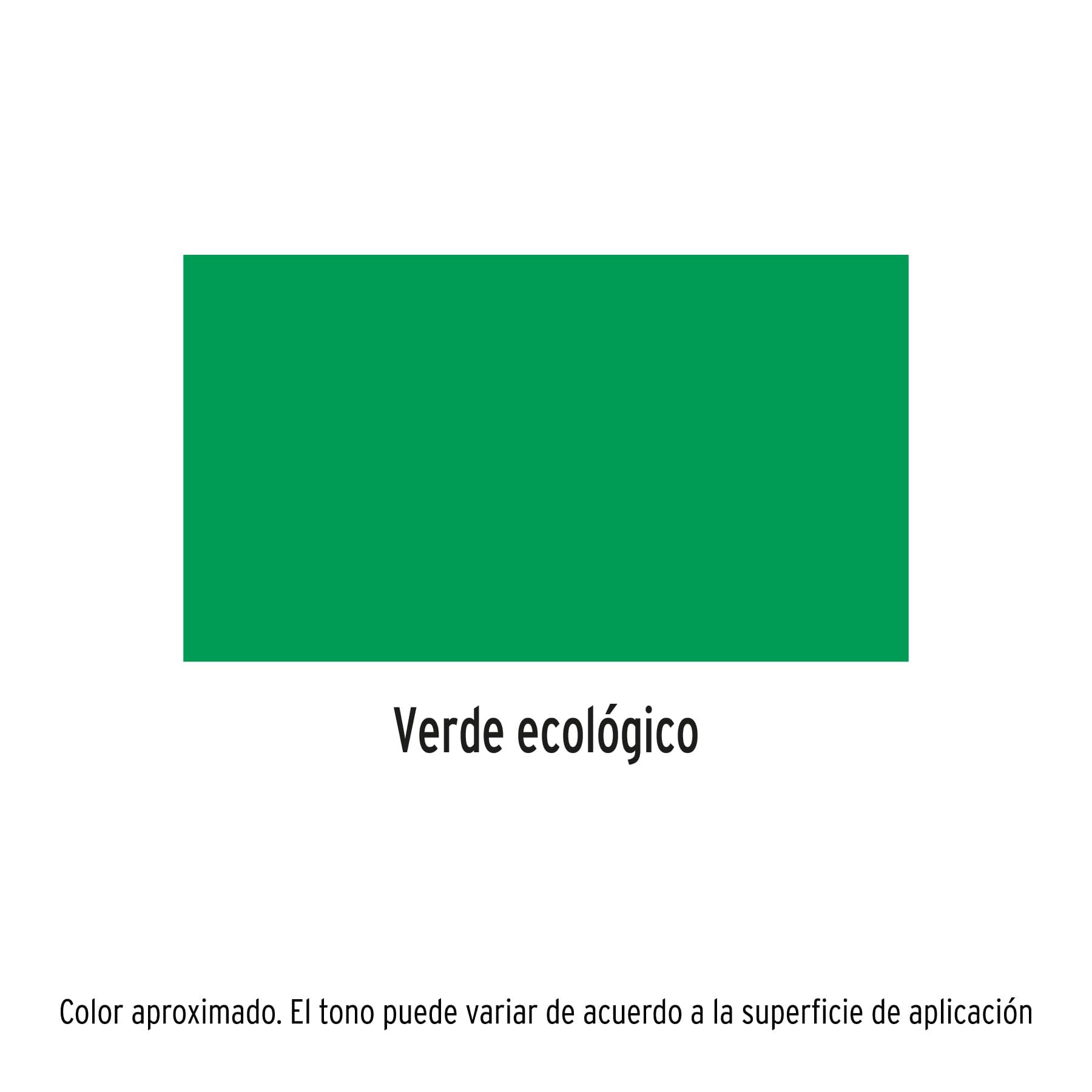 Pintura en aerosol, verde ecológico, bote tradicional, 400ml