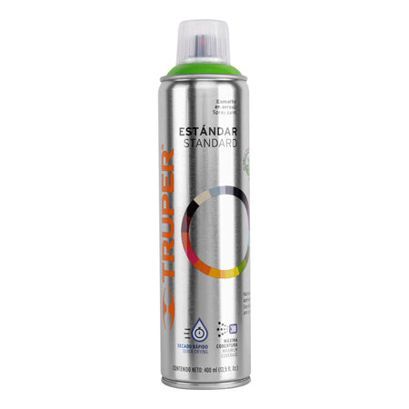 Pintura en aerosol verde manzana bote esbelto 400 ml