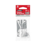 Pasador de barra plana 2' acabado cromo, HERMEX 2'