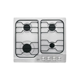 Parrilla gas empotrable 60 cm, 4 quemadores, esmalte, FOSET