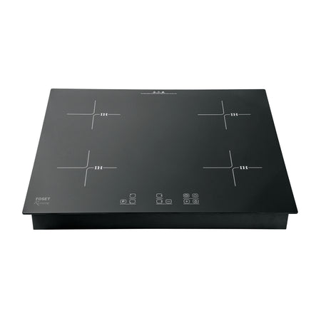 Parrilla induccion empotrable 60cm 4 quem vidrio RIVIERA