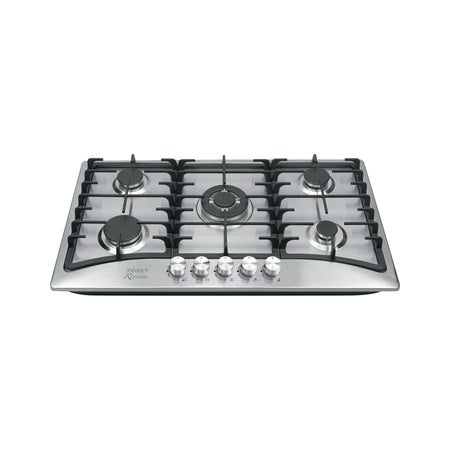 Parrilla gas empotrable 5 quem acero inox RIVIERA 90 cm
