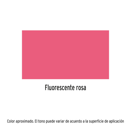 Pintura en aerosol, rosa neón, bote tradicional, 400 ml