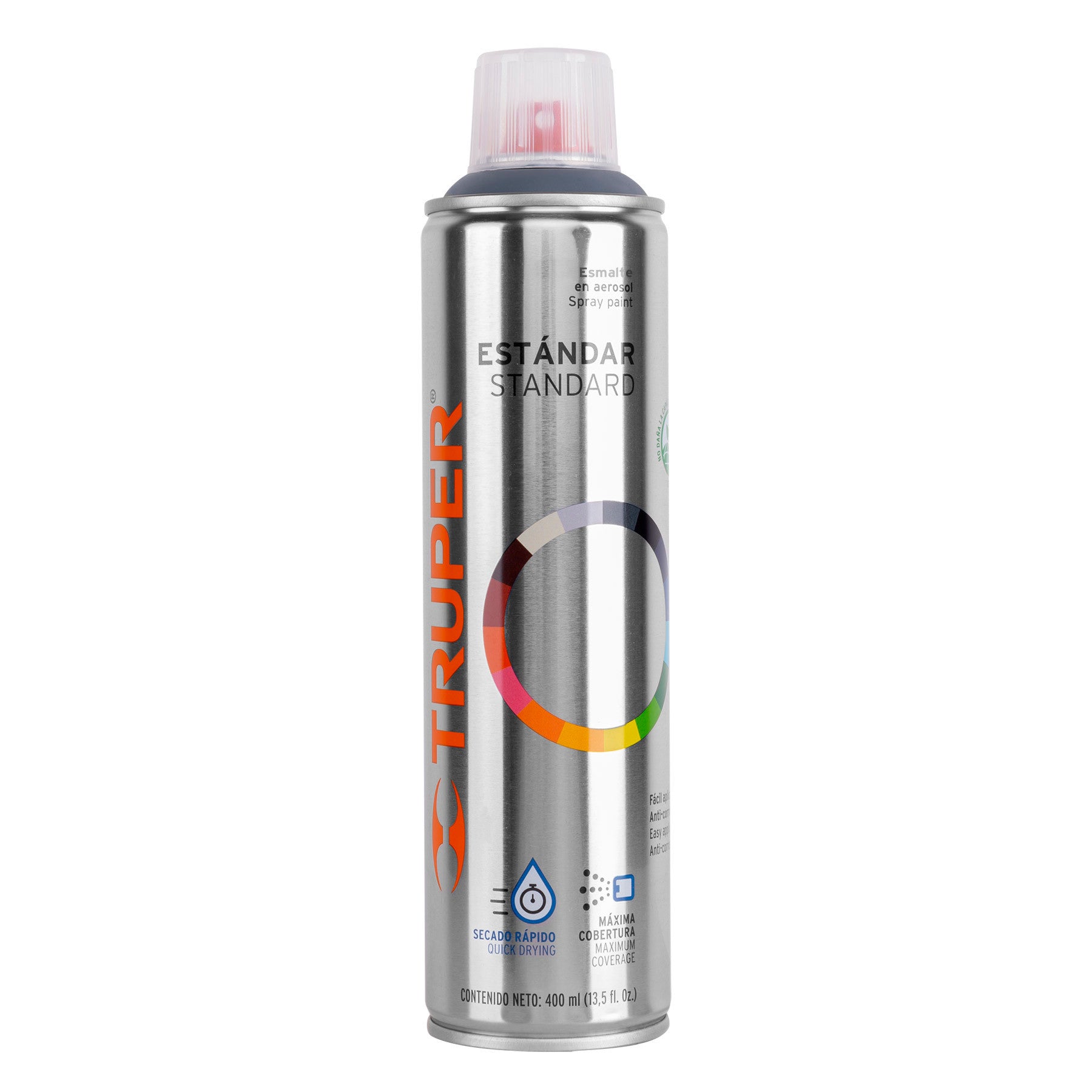 Pintura en aerosol, gris primario, bote tradicional, 400 ml 400 ml, gris