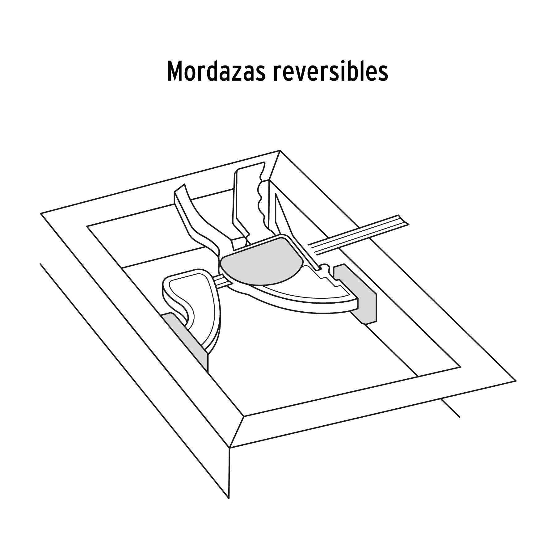 Prensa de ajuste rápido de 12'con cuerpo de nylon, Truper 12'