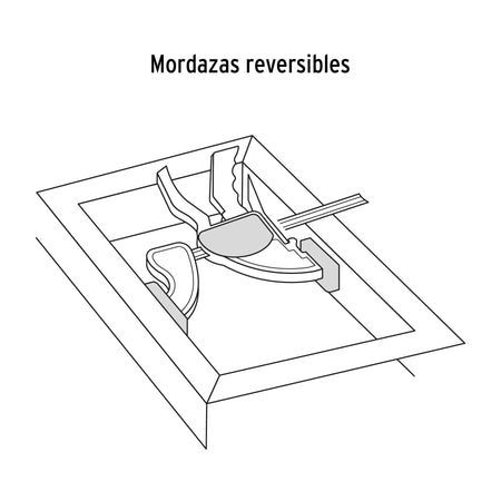 Prensa de ajuste rápido de 12'con cuerpo de nylon, Truper 12'