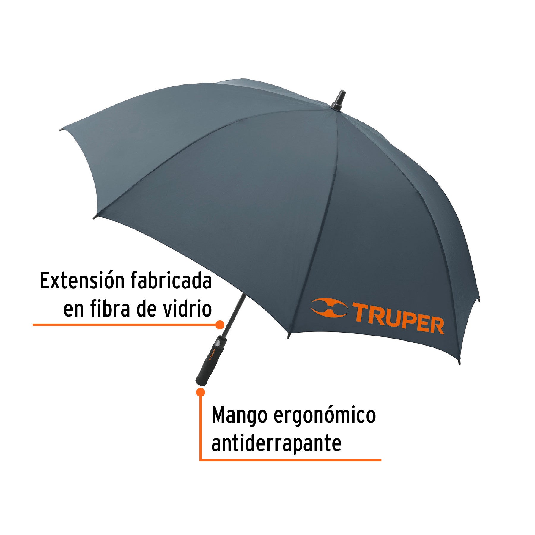 Paraguas de 135 cm Truper