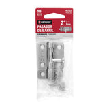 Pasador de barril de acero cromo 2', HERMEX 2'