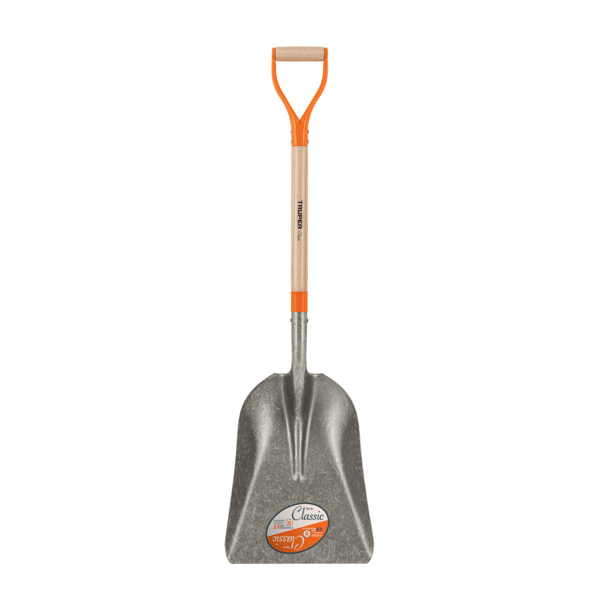 Pala carbonera Classic, puño 'Y', Truper