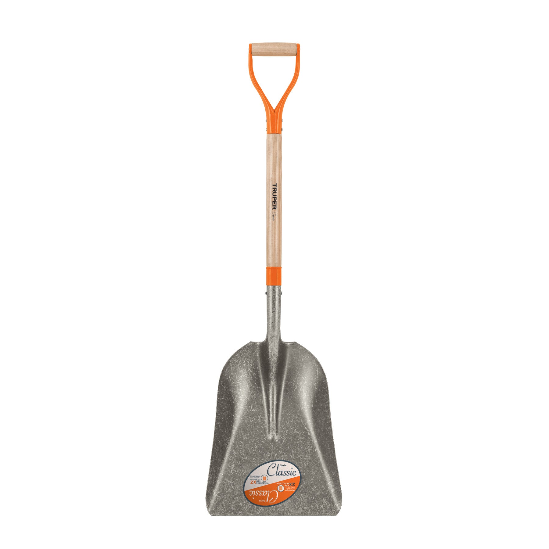 Pala carbonera Classic, puño 'Y', Truper