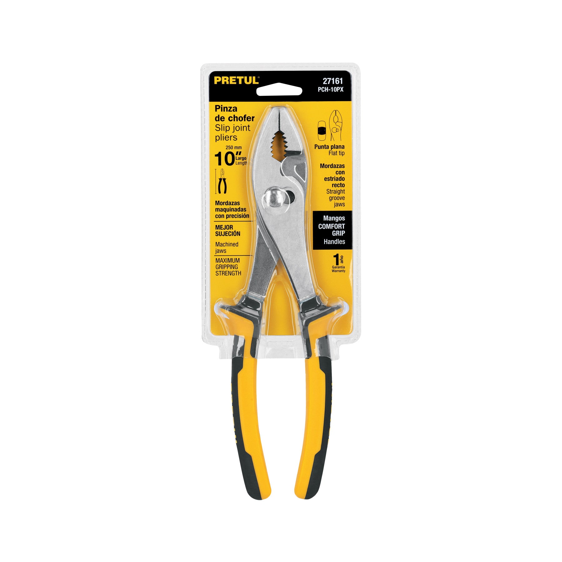 Pinza de chofer 10', mango comfort grip, Pretul