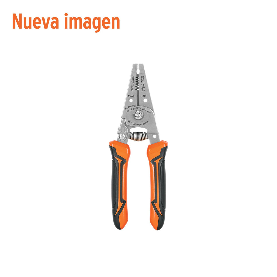 Pinza 6' pela cables, 20 a 10 AWG, TRUPER 6', 20 a