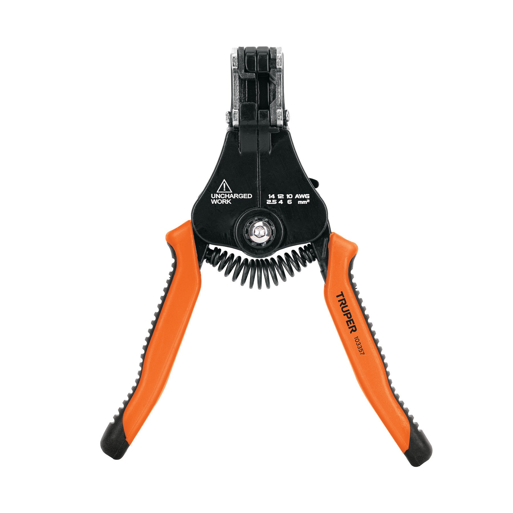 Pinza 6.5' pela cables automática, 14 a 10 AWG, TRUPER