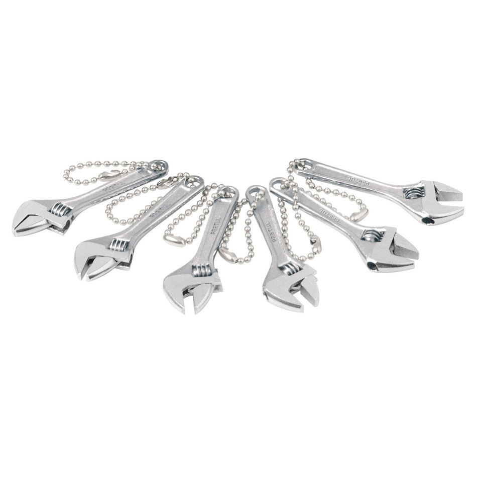 Pieza de llavero tipo perico en pecera con 50 piezas Pretul