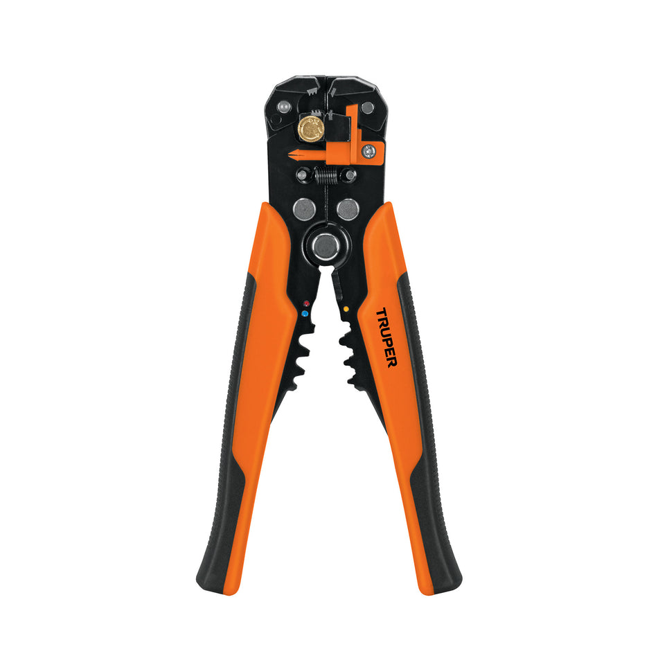 Pinza 8" pela cables automatica 22 a 10 AWG TRUPER