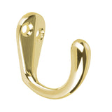 Gancho sencillo tipo perchero HERMEX brillante