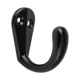 Gancho sencillo tipo perchero HERMEX negro