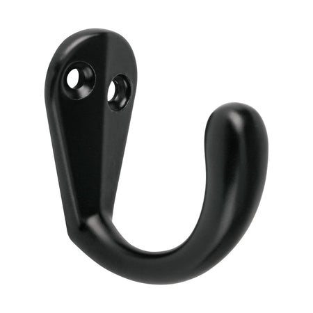 Gancho sencillo tipo perchero HERMEX negro