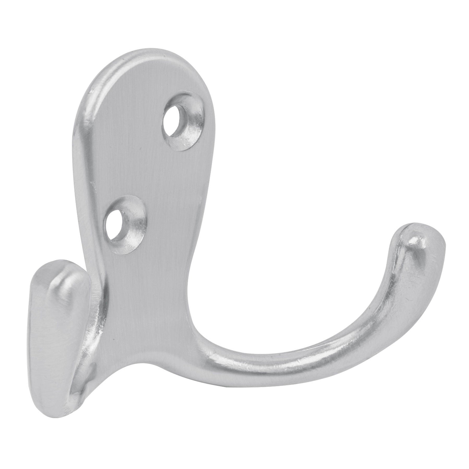 Gancho doble tipo perchero HERMEX mate