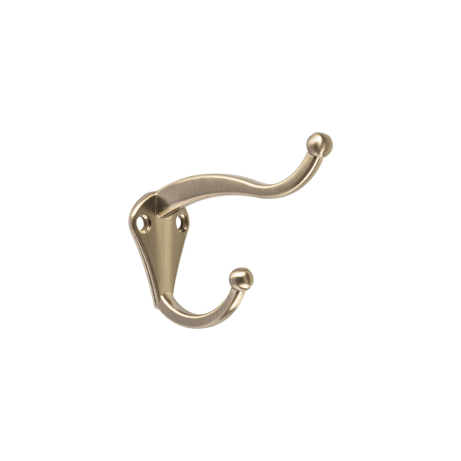 Gancho tipo perchero sombrero y abrigo HERMEX niquel