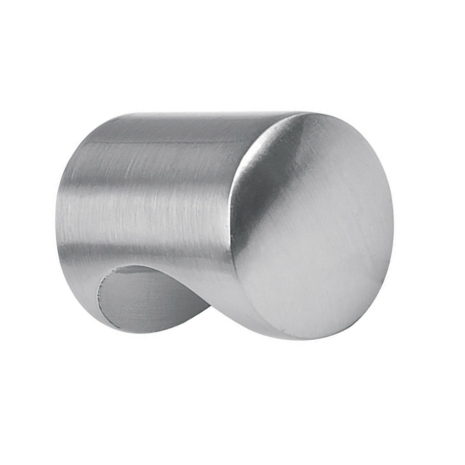 Perilla metalica estilo "Cilindro" HERMEX satinado