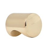 Perilla metalica estilo "Cilindro" HERMEX brillante