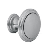 Perilla metalica estilo "Moderno" HERMEX satinado