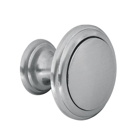 Perilla metalica estilo "Moderno" HERMEX satinado