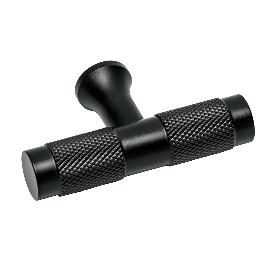 Perilla metalica estilo "Segovia" negro HERMEX