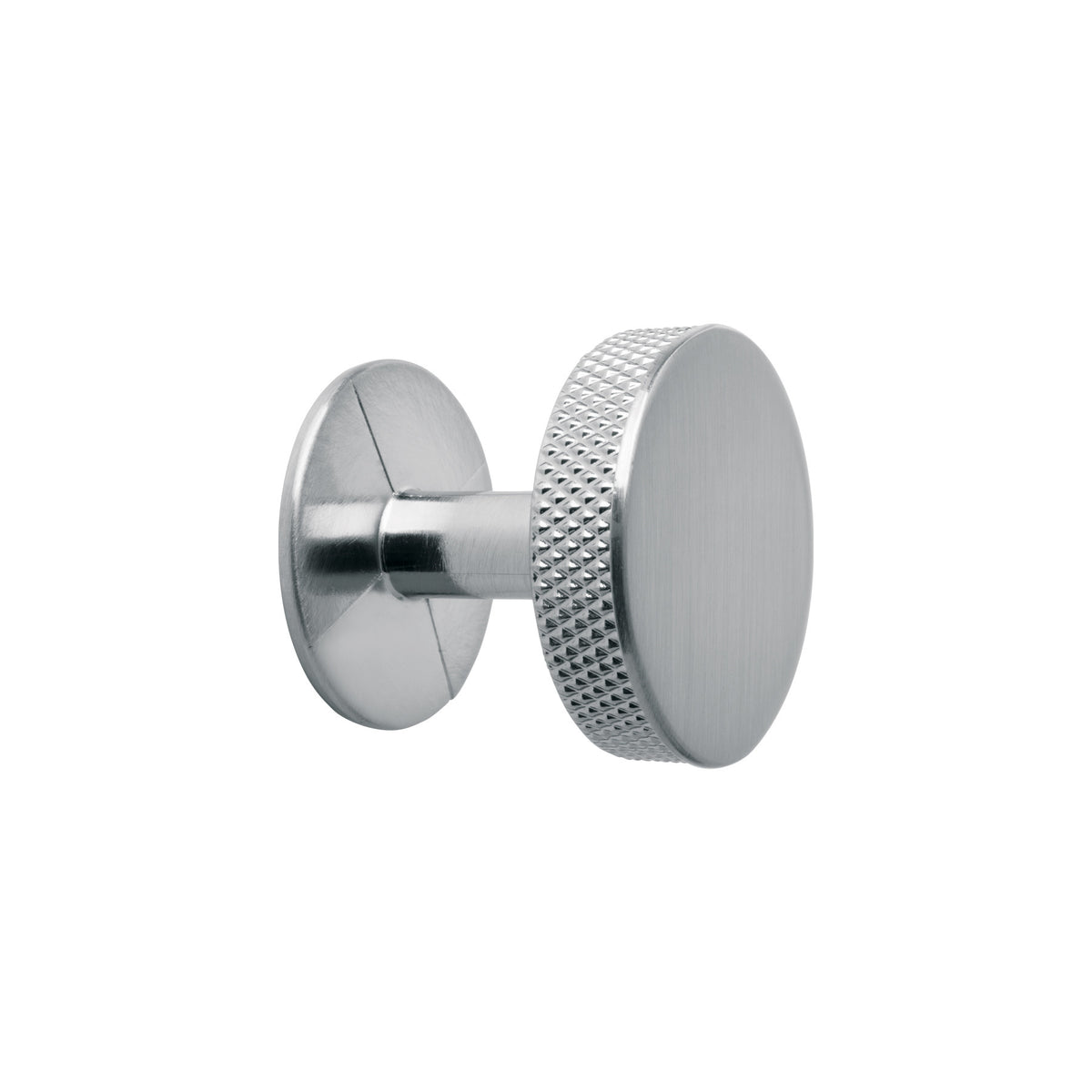 Perilla metalica estilo "Oviedo" HERMEX satinado